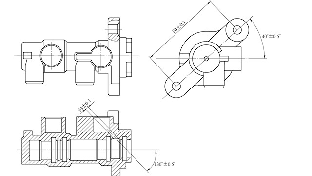 制动主缸体斜孔加工夹具的设计应用