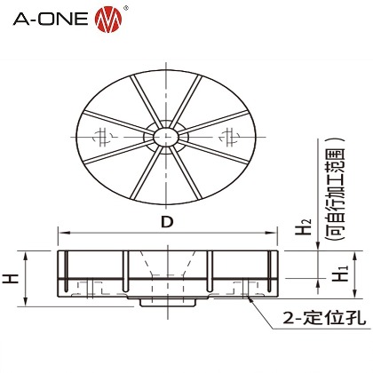 夹口（内型固定夹具用）